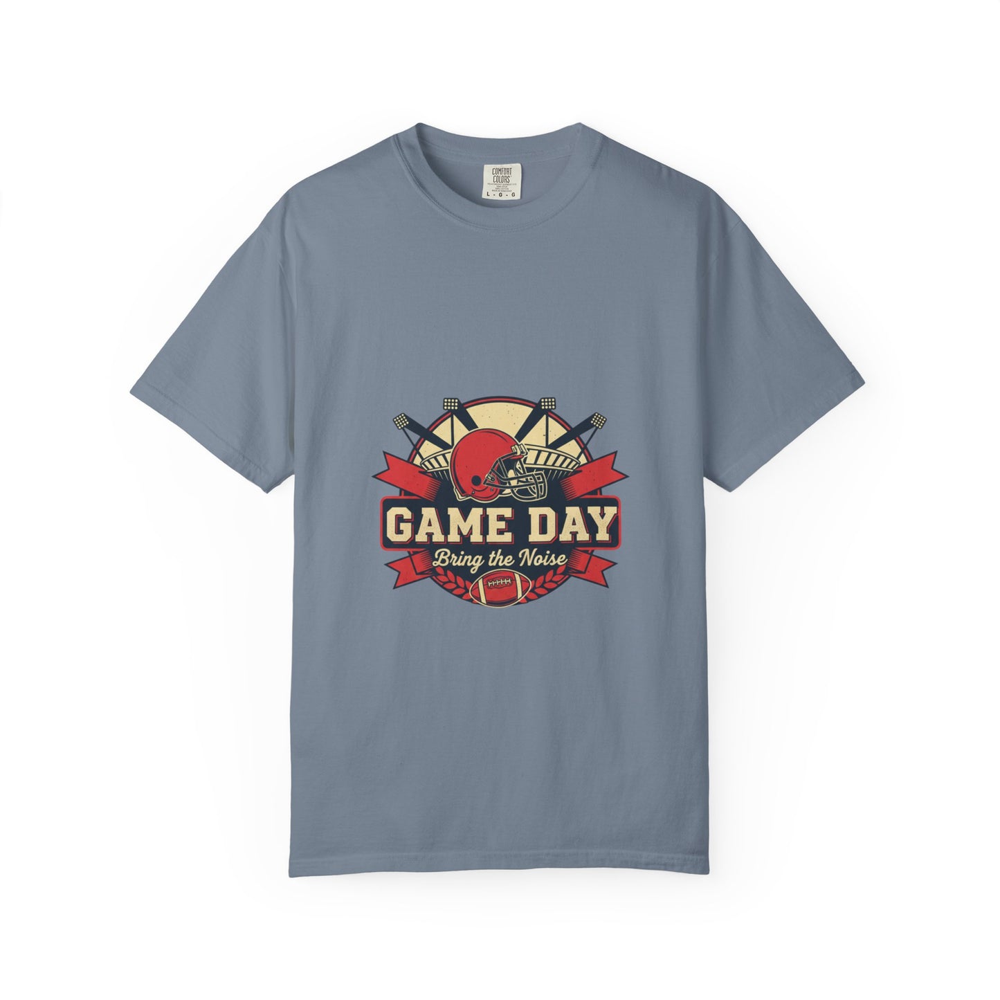 Game Day Football ball T-Shirt — Bring the Noise Vintage Sports Tee