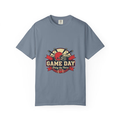 Game Day Football ball T-Shirt — Bring the Noise Vintage Sports Tee