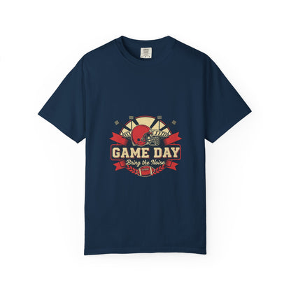 Game Day Football ball T-Shirt — Bring the Noise Vintage Sports Tee