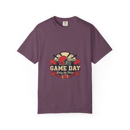 Game Day Football ball T-Shirt — Bring the Noise Vintage Sports Tee