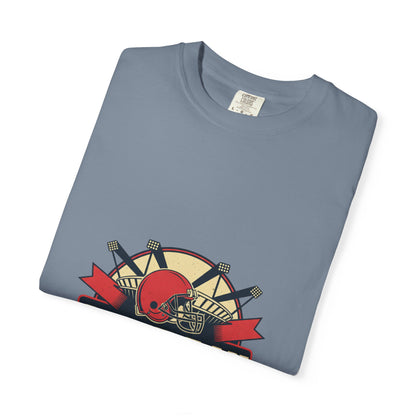 Game Day Football ball T-Shirt — Bring the Noise Vintage Sports Tee