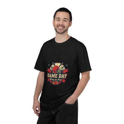 Game Day Football ball T-Shirt — Bring the Noise Vintage Sports Tee
