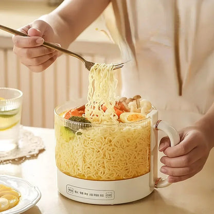 Glass Electric Stew Pot Mini Small Porridge Soup Automatic Ceramic Glaze Electric Hot Pot EU/AU Plug - Merit Sell