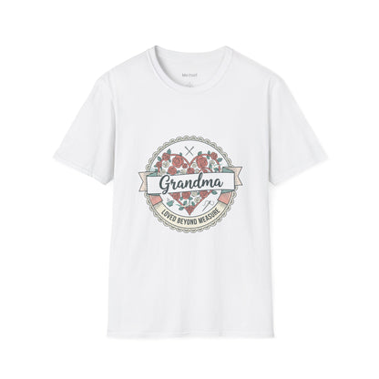 Grandma Floral Badge T-Shirt — Loved Beyond Measure Gift Tee