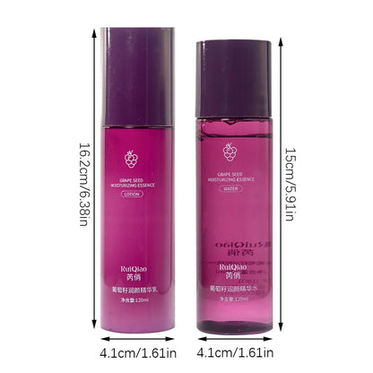 Grape Seed Moisturizing essence Emulsion Firming, Moisturizing, Whitening and Anti aging essence Emulsion Skin Care - Merit Sell