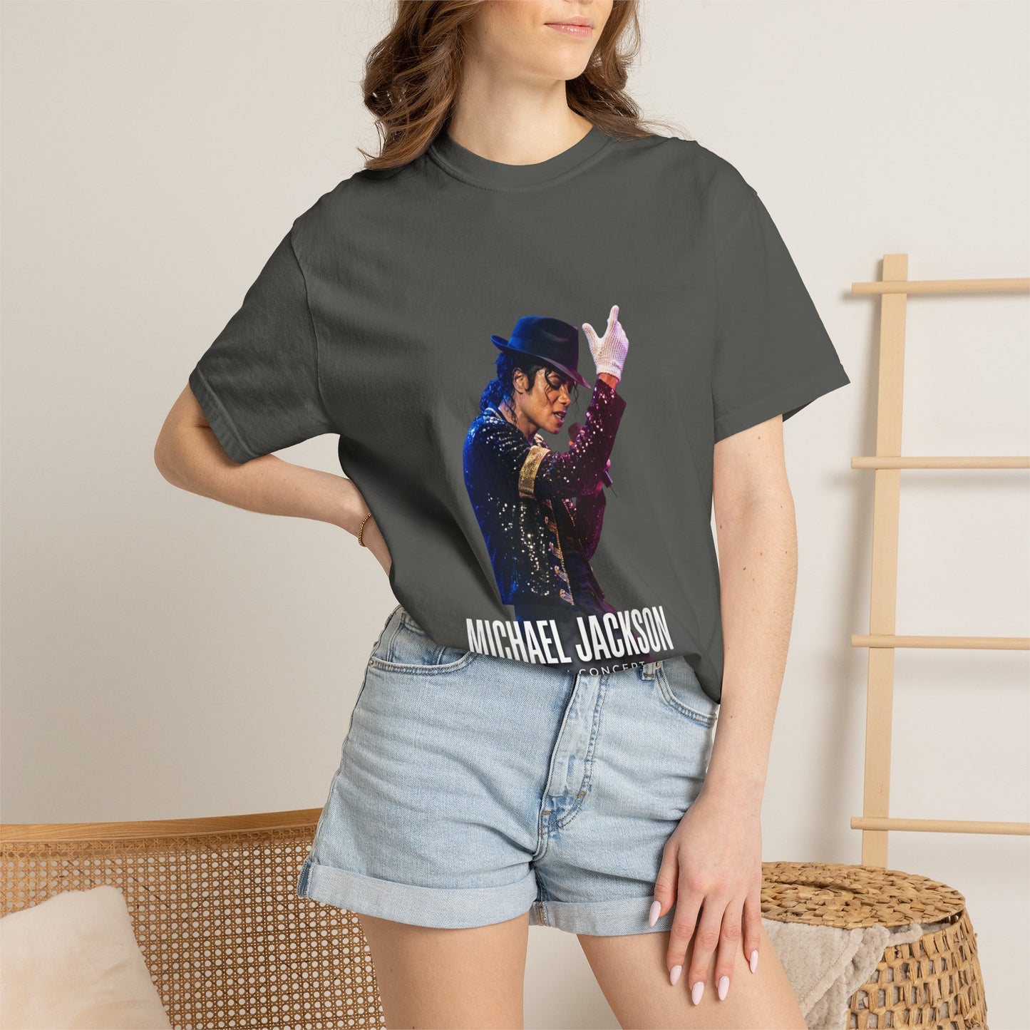 Graphic T-Shirt — Retro Performer Silhouette Tee