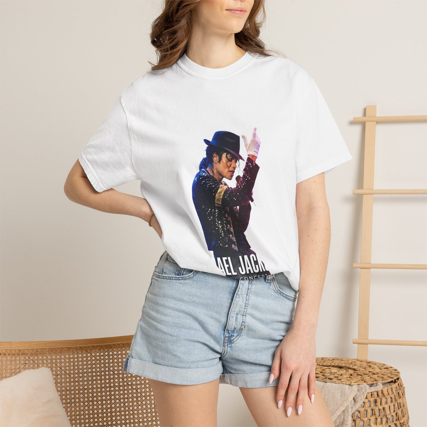 Graphic T-Shirt — Retro Performer Silhouette Tee