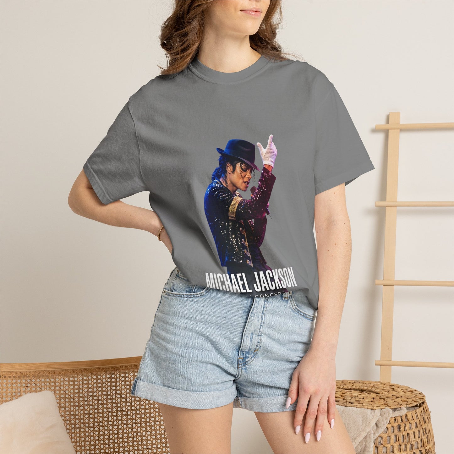 Graphic T-Shirt — Retro Performer Silhouette Tee