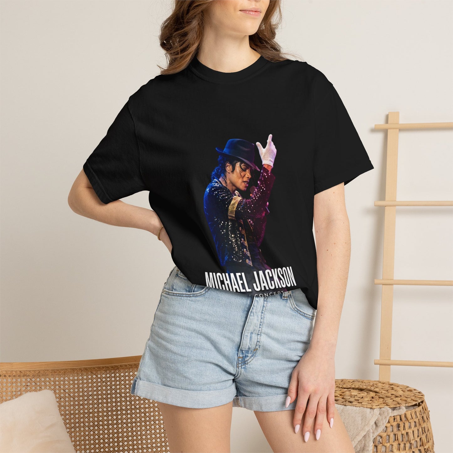 Graphic T-Shirt — Retro Performer Silhouette Tee