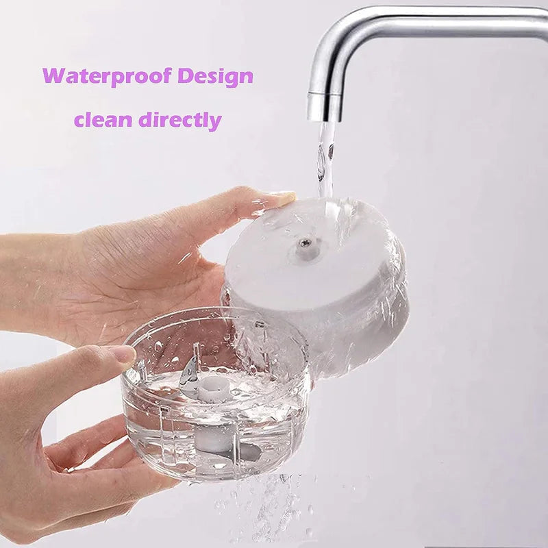 Grinder Household Rechargeable Multifunction Meat Vegetable Garlic And Ginger Crusher Mini Cordless Food Electric Grinder - Merit Sell