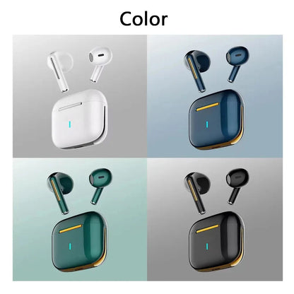 True Wireless Earphones H6 Waterproof Sports Earbuds Hifi Sound Music Headphones Gaming Headset Built-in Mic for Phone Laptop