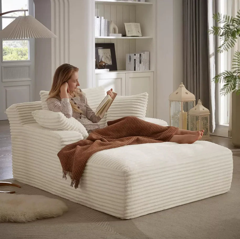 US Stock Minimalist Velvet Sofa Bed with Foam Filling Vacuum Packed Compression Design for Bedroom Hotel Use