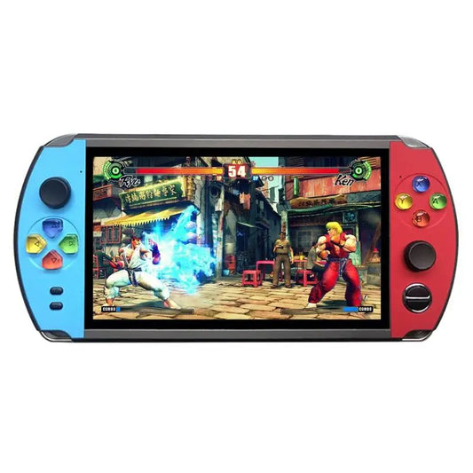 4.3 Inch 8GB Classic HD Screen Portable Video Game Console Directly Connected to the Handle Controller X19 Handheld Game Player