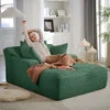 US Stock Minimalist Velvet Sofa Bed with Foam Filling Vacuum Packed Compression Design for Bedroom Hotel Use