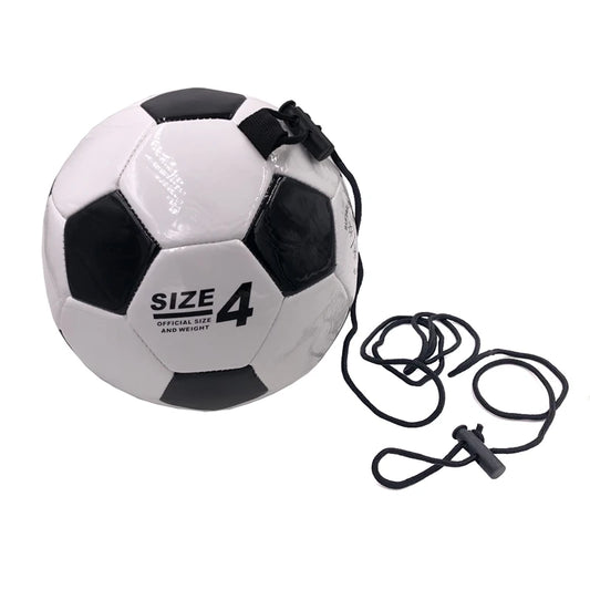 New Soccer Training Ball Adjustable Bungee Elastic Training Ball with Rope Size 4 Football for Training Playing Sports