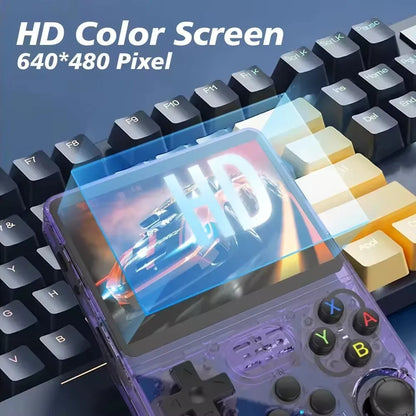R36S Retro 3.5Inch IPS Screen Handheld Game Console Open Source Linux System 64G 256G 15000+ Games Pocket Video Player VS RGB20S