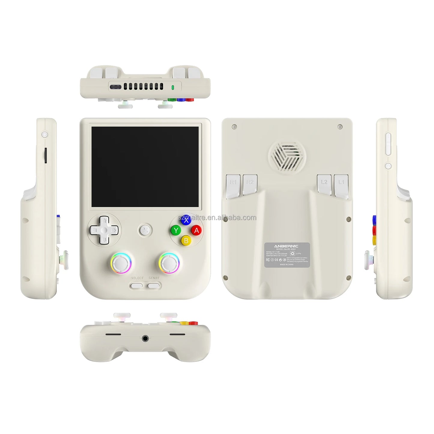 Brand New Anbernic RG06V Retro Video Gaming Console for Ps2 Mini Video Game Online Multiplayer Android 13 System Touch Screen