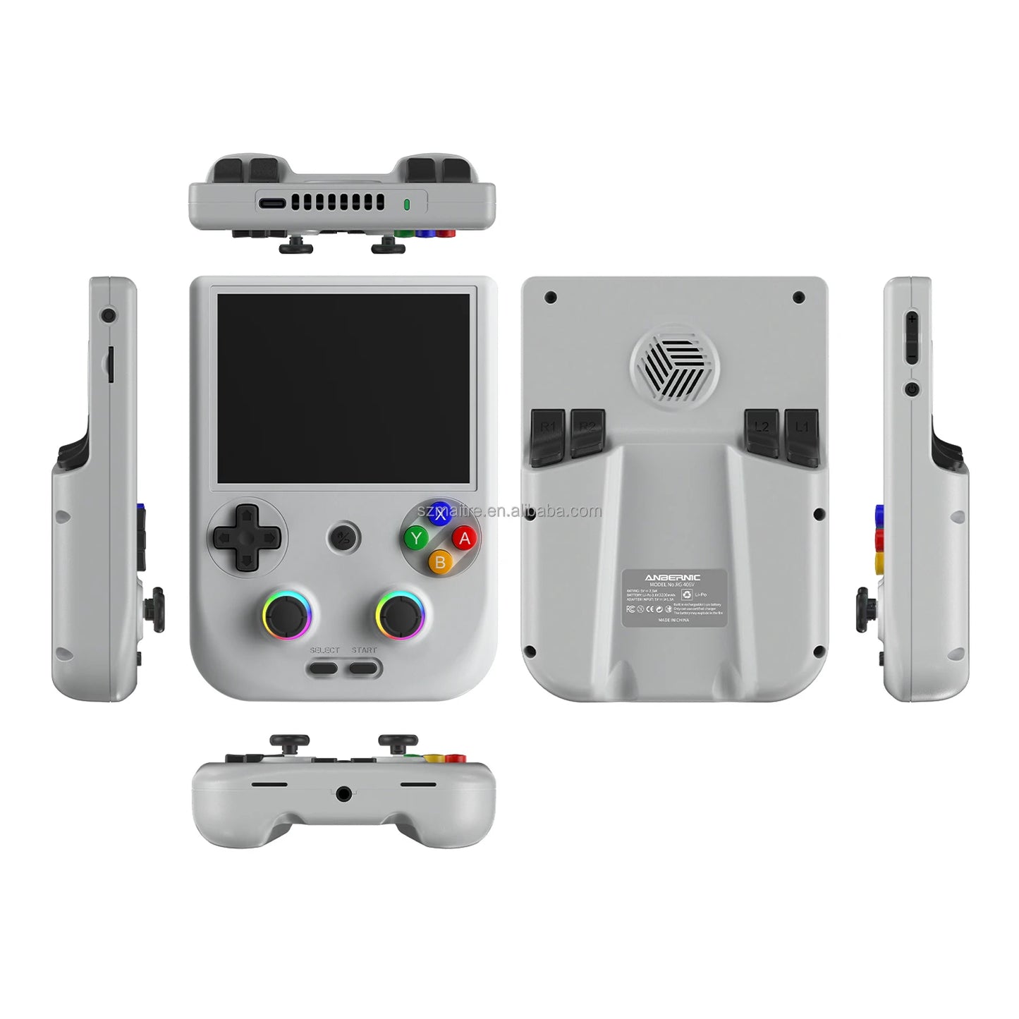 Brand New Anbernic RG06V Retro Video Gaming Console for Ps2 Mini Video Game Online Multiplayer Android 13 System Touch Screen