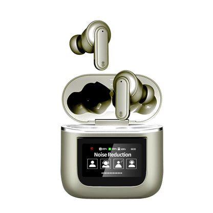YW05 Ecouteur Wireless BT Headphones Smart Touch Screen Earbuds Noise Cancelling Earphones Sports Gaming Headset V8