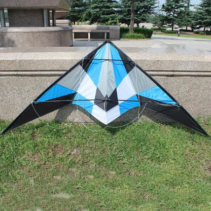 Professional outdoor Fun Sports 1.8 m Delta Dual  Line Stunt Wind Kite / Power Kites Good Flying With Handle And Line