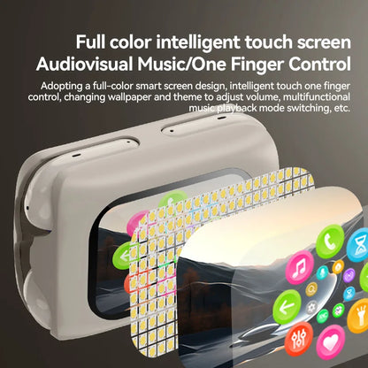 ANC Office 5.4 Earphones H12 Pro TWS Wireless Earbuds LED Display Sports Headphones Waterproof Gaming Headset With Mic