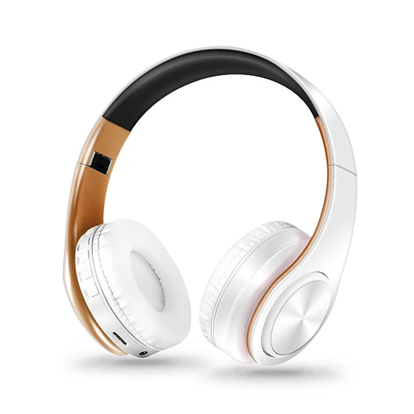 HIFI Stereo Earphones Bluetooth Headphone Music Headset FM and Support SD Card with Mic for Mobile Xiaomi Iphone Sumsamg Tablet - Merit Sell