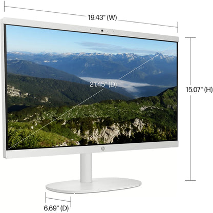 HP 21.5-inch All-in-One Desktop Computer, Anti-Glare 1080P FHD Display, Intel Celeron J4025 Processor, Up to 32GB RAM, 2TB SSD - Merit Sell