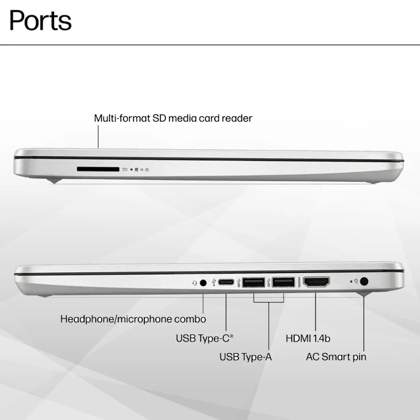 HP Laptop, 14" HD Student Laptop, Intel N150 Quad-Core Processor, Up to 16GB RAM, Up to 384GB Storage, Win 11 Pro Mouse - Merit Sell