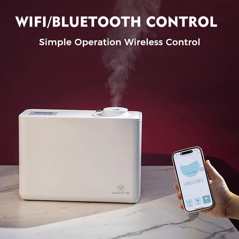 HVAC 3000m³ Home Appliance Perfume Aroma Diffuser WIFI Bluetooth Intelligent Multi Segment Timing 800ML Capacity Essential Oil - Merit Sell