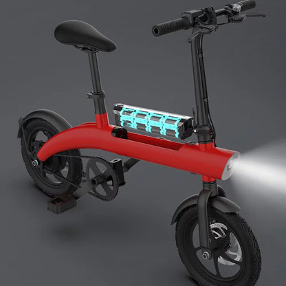 HX H2 Adult Ebike Electric Bike Folding 250w 36V 9.6AH 14 inch Electric Bicycle City Mini Cycling Bike - Merit Sell