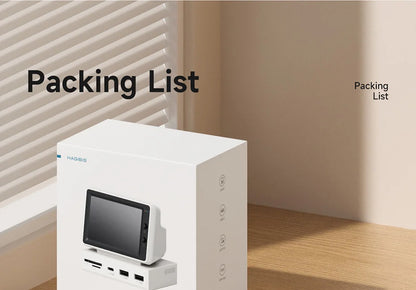 Hagibis 3.5inch IPS Mini Screen AIDA64 Mini PC CPU RAM HDD Data Monitor Display Sub Screen with USB C Hub for Laptop PC MacBook - Merit Sell