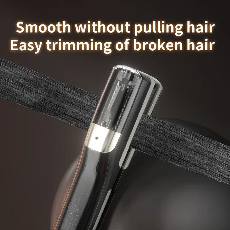Hair ends Trimmer Split Remover Dry Damaged Brittle Professional Automatic Trim Split for Women Cordless Hair cutting machine - Merit Sell