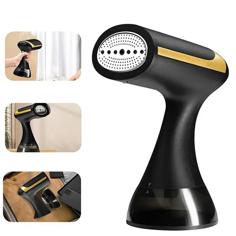 Handheld Garment Steamer Fast-Heat Ironing Machine Portable Fabric Steamer Forhome Use EU Plugb64b - Merit Sell