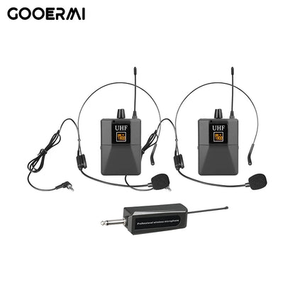 W-15C Professional Single Ear Headset Microphone Wired Gaming Headset Karaoke Wireless Microphone