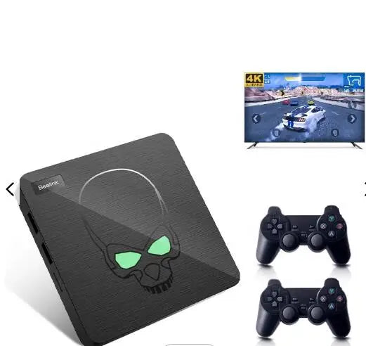 Newest Beelink Super Console X King Three System in One Retro  TV Game Console  for PSP/PS1/N64 Wifi6 S922X With 49000 Game