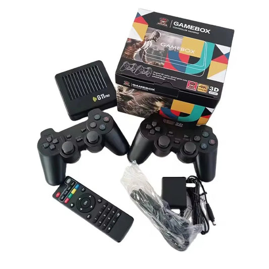 2024 Newest G11 Pro Game Stick 4K Output Double Controller Gamepad Retro Video HD 64GB 128GB Game Console X2 Plus M8 Game