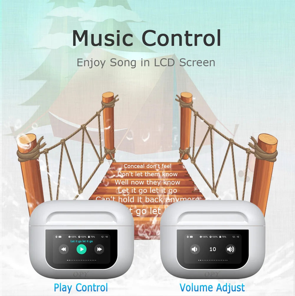 Active Cancelling Y60 Y32 Pro X70 In-Ear Gaming Headset Wireless Earphones with Digital Display Battery Indicator JL Chipset