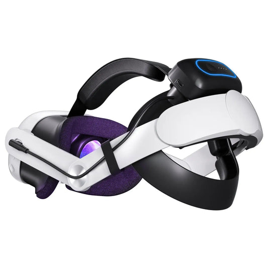 Sale Cool RGB 10000mAh Battery Head Strap for Meta for VR Accessories 3s/3 Magnetic Design Game Accessories