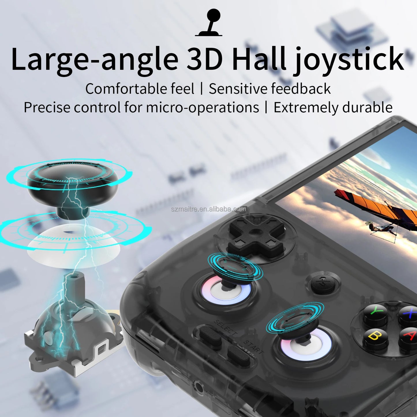 Brand New Anbernic RG06V Retro Video Gaming Console for Ps2 Mini Video Game Online Multiplayer Android 13 System Touch Screen