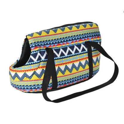 Pet Dog Bag Soft-Sided Interior Pad Carrier Tote for Dogs Cats Puppy Shoulder Backpack Outdoor Travel Pets Handbag Bulldog Teddy