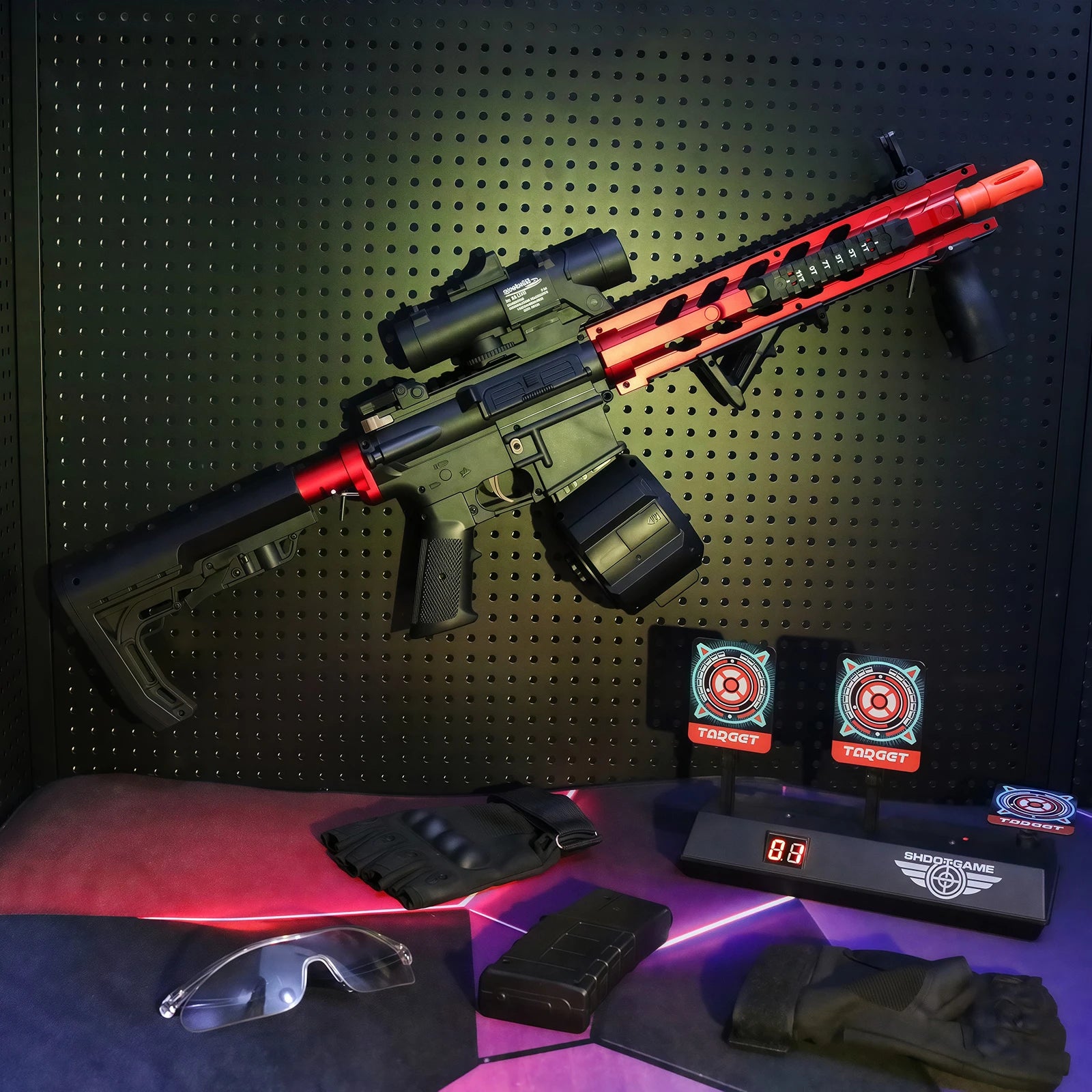 High-Performance Water Gel Ball Blaster,Electric Ball Blaster Toy Gun - Safe Outdoor Fun for Kids & Adults(Bullets Excluded) - Merit Sell