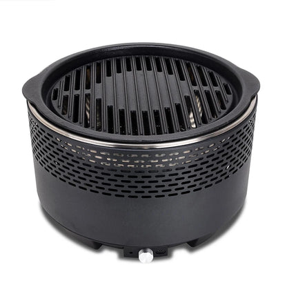 Home BBQ Portable Outdoor Charcoal Hot Pot Korean BBQ Artifact Indoor Cast Iron Grill Mesh Carbon Stove - Merit Sell
