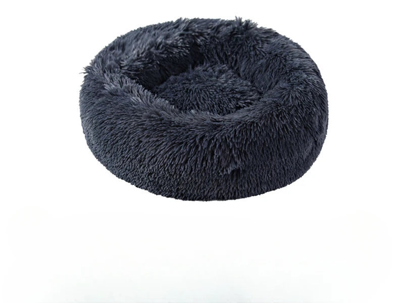 Home Plush Pet Nest Winter Cat Nest Dog Nest Warm Detachable and Washable Round Cat Nest Pet Bed Seasonal Universal Decoration - Merit Sell