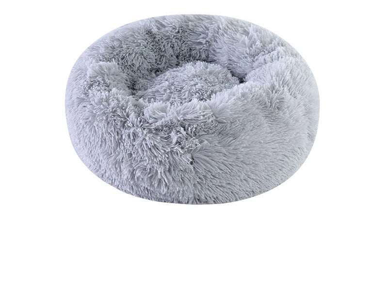 Home Plush Pet Nest Winter Cat Nest Dog Nest Warm Detachable and Washable Round Cat Nest Pet Bed Seasonal Universal Decoration - Merit Sell