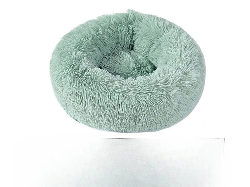 Home Plush Pet Nest Winter Cat Nest Dog Nest Warm Detachable and Washable Round Cat Nest Pet Bed Seasonal Universal Decoration - Merit Sell
