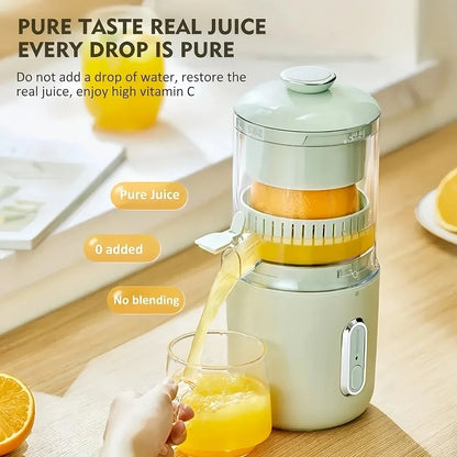 Home Travel 1500mAh Rechargeable Juicer For Lemon Orange Citrus 45W Wireless Blender Automatic Separation Raw Electric Juicer - Merit Sell