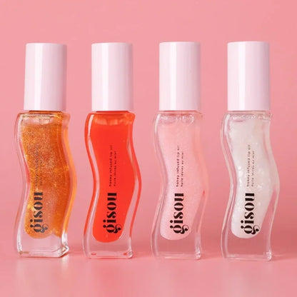 Hot Sale Gisou Moisturizing Lip Balm Lip Oil Gloss Care Of The Lips Benetitnt For Lips Plumping Exfoliating Plumping Gloss Oil - Merit Sell