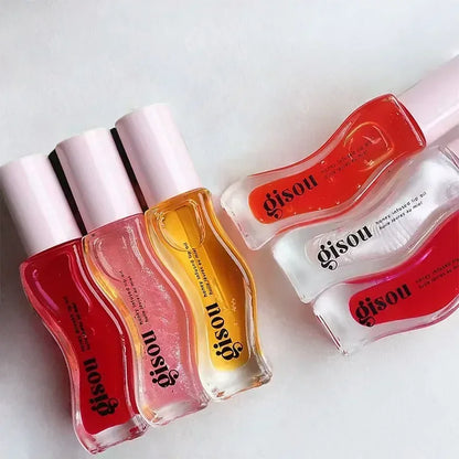 Hot Sale Gisou Moisturizing Lip Balm Lip Oil Gloss Care Of The Lips Benetitnt For Lips Plumping Exfoliating Plumping Gloss Oil - Merit Sell