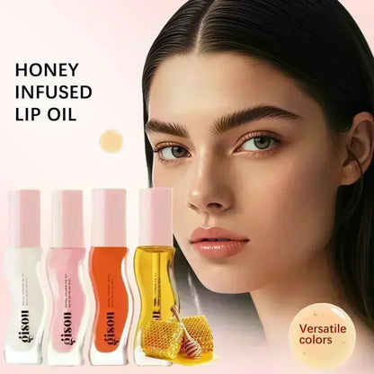 Hot Sale Gisou Moisturizing Lip Balm Lip Oil Gloss Care Of The Lips Benetitnt For Lips Plumping Exfoliating Plumping Gloss Oil - Merit Sell
