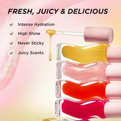 Hot Sale Gisou Moisturizing Lip Balm Lip Oil Gloss Care Of The Lips Benetitnt For Lips Plumping Exfoliating Plumping Gloss Oil - Merit Sell